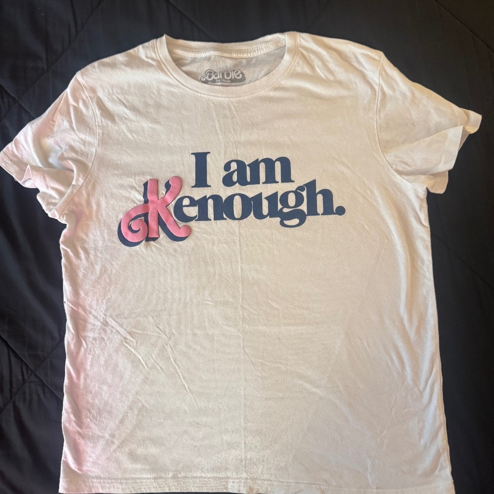 Ken's "I Am Enough" T-shirt-Womens